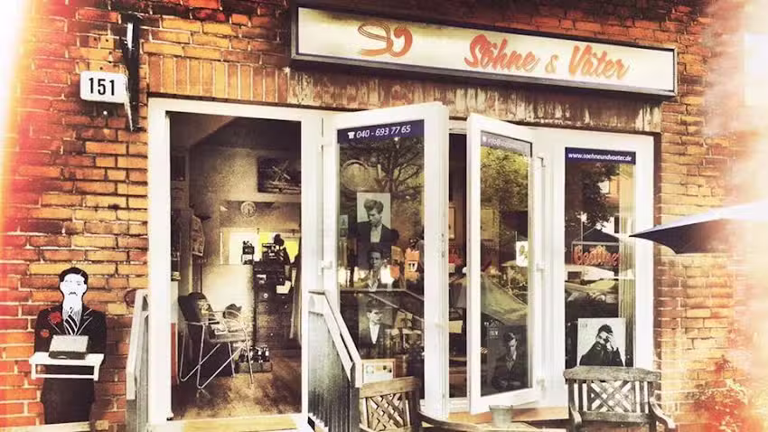 S&ouml;hne und V&auml;ter Herrenfriseure