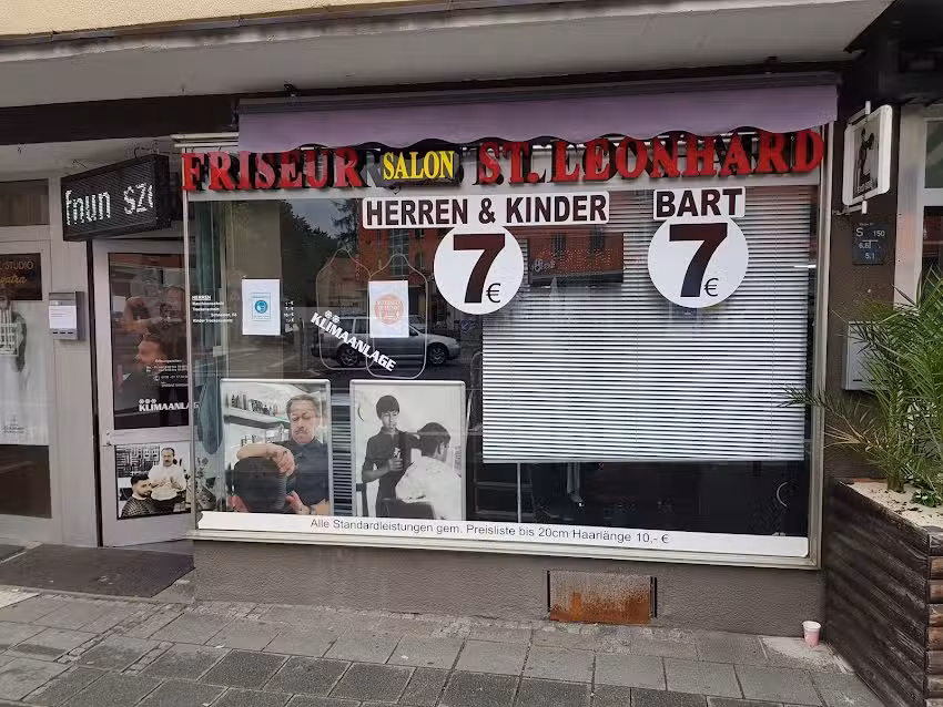 St. Leonard Frisur Salon 9&euro;
