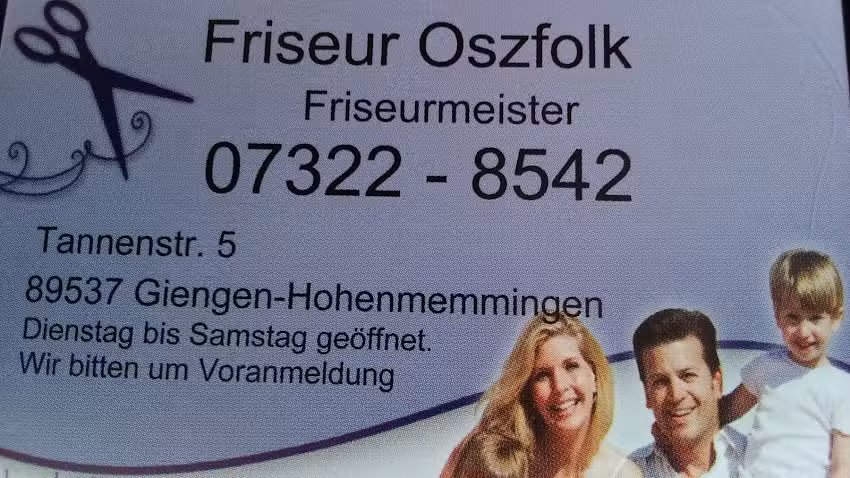 Wilhelm Oszfolk Friseursalon